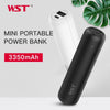 3350mAh Mini Fast Charge iPhone / Samsung Power Bank